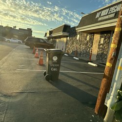 This place is obsessed with parking more than actually doing actual business.