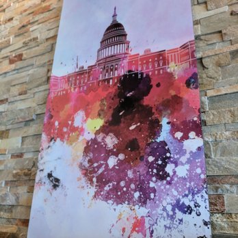 Detour Coffee - Paintings around the coffee bar. - Coffee & Tea Near Me - Arlington, Virginia Detour Coffee - Paintings around the coffee bar. - Coffee & Tea Near Me - Arlington, Virginia
