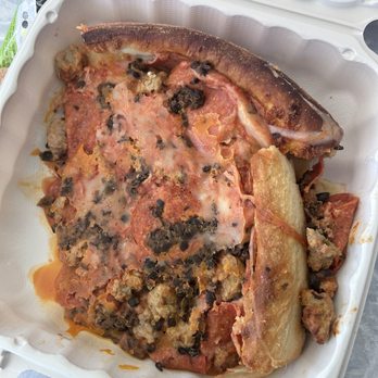 Old Chicago Pizza - This is three slices of pizza - Pizza Near Me - Petaluma, California Old Chicago Pizza - This is three slices of pizza - Pizza Near Me - Petaluma, California