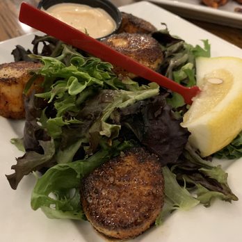 The Quarterdeck Restaurant - Blackened Scallops - Seafood Near Me - Falmouth, Massachusetts The Quarterdeck Restaurant - Blackened Scallops - Seafood Near Me - Falmouth, Massachusetts