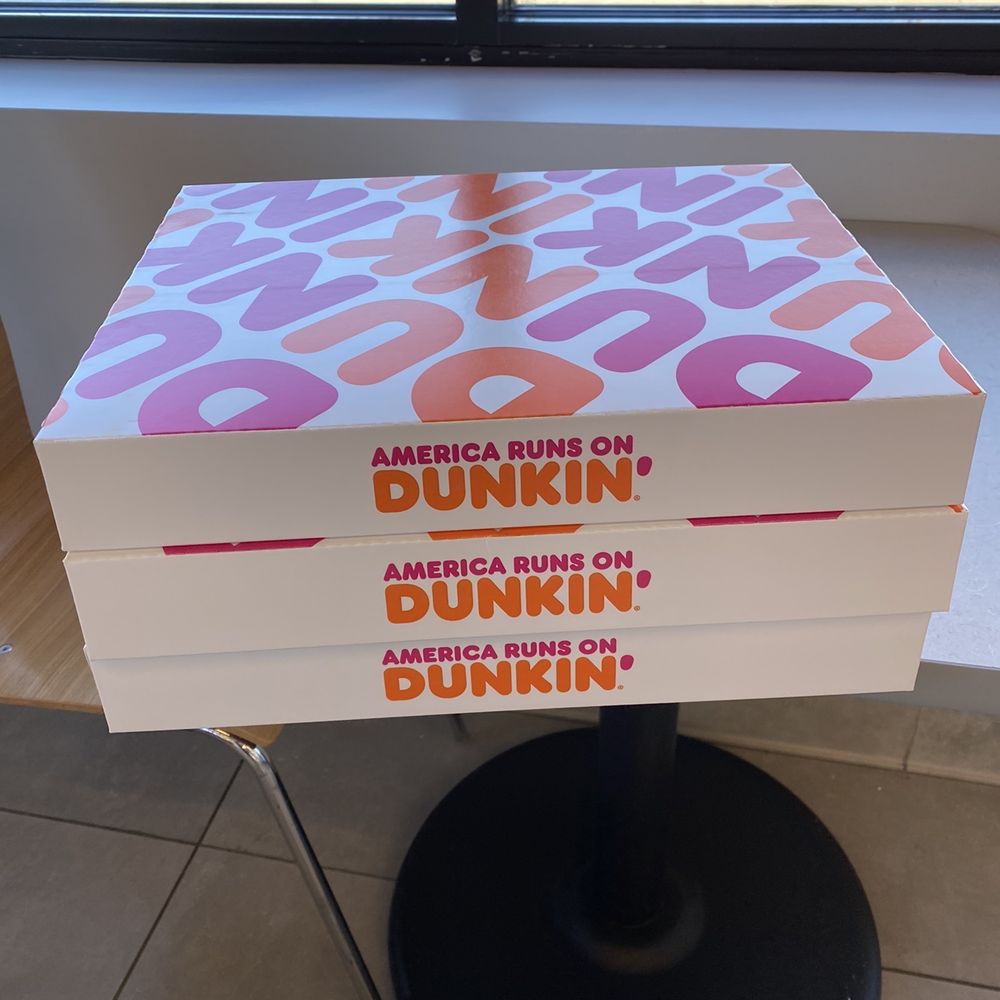 Dunkin' - Fast service- 3 dozen donuts - Donuts Near Me - Greensburg, Indiana