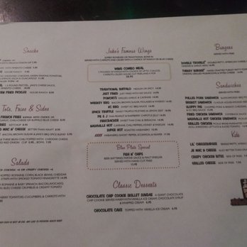 Jake Melnick's Corner Tap - The Menu - Sports Bars Near Me - Chicago, Illinois Jake Melnick's Corner Tap - The Menu - Sports Bars Near Me - Chicago, Illinois