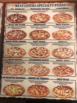 Menu photo 8 Pizza Pirates Riverside, CA