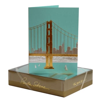 Paula Skene Designs - All of the cards are made in the studio on foil stamping and embossing presses. Great SF Skyline card. - Cards & Stationery Near Me - Emeryville, California Paula Skene Designs - All of the cards are made in the studio on foil stamping and embossing presses. Great SF Skyline card. - Cards & Stationery Near Me - Emeryville, California