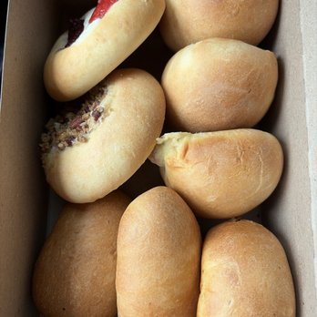 AllyAnne’s Kolache Kitchen - There are two sweet pastry's and some of their meat  kolaches - Bakeries Near Me - Magnolia, Texas