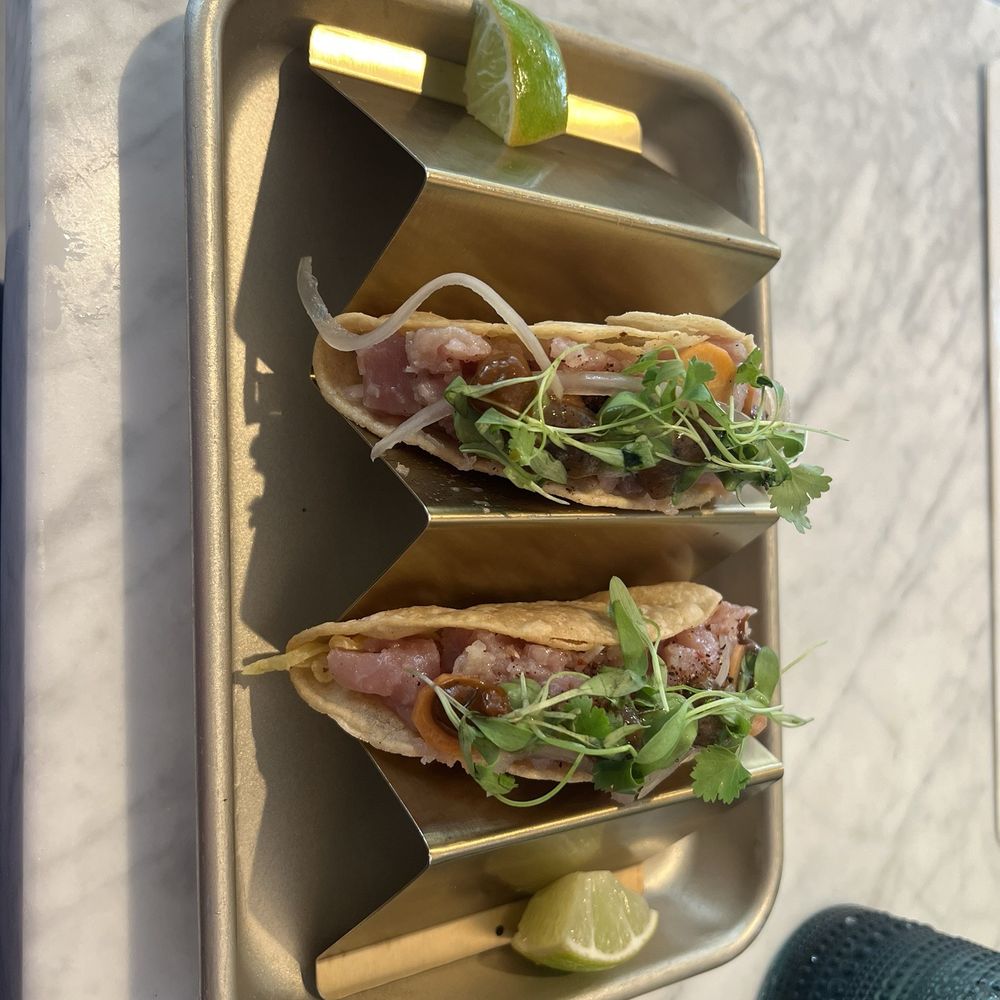 One K Miami - Tuna tar-taco appetizer - Seafood Near Me - Miami, Florida
