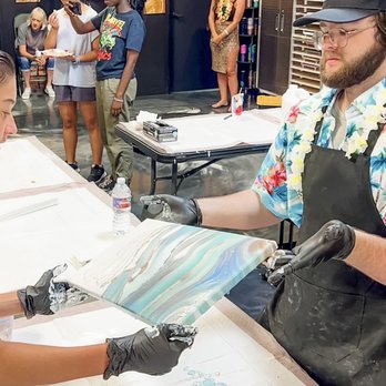 Hawaii Fluid Art - Family Fun!!! - Art Classes Near Me - Mansfield, Texas Hawaii Fluid Art - Family Fun!!! - Art Classes Near Me - Mansfield, Texas