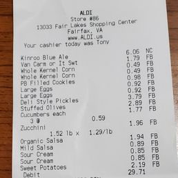 Check out these helpful prices.... When was the last time you were able to get 18 items for $29.71 ???