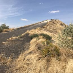 Base of launch mound. Base of launch mound.