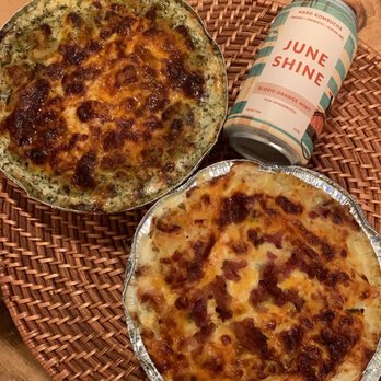 Hopulent - Pesto Mac & Cheese and Hopulent Mac & Cheese June Shine Kombucha - Cafes Near Me - Vallejo, California Hopulent - Pesto Mac & Cheese and Hopulent Mac & Cheese June Shine Kombucha - Cafes Near Me - Vallejo, California