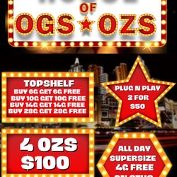 House of OG's and Oz - DEALS ALL DAY SHOW YOUR BUDTENDER THESE DEALS