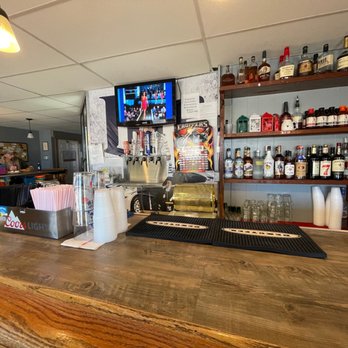 The Mad Hatter Bar and Grill - the bar counter - Dart Arenas Near Me - Indianapolis, Indiana