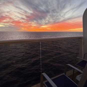 Carnival Cruise Lines - Sunset from our balcony on the Carnival panorama - Travel Services Near Me - Long Beach, California Carnival Cruise Lines - Sunset from our balcony on the Carnival panorama - Travel Services Near Me - Long Beach, California