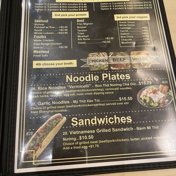 VPho - Menu - Vietnamese Near Me - Campbell, California