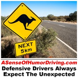 A Sense Of Humor Defensive Driving - Defensive Driving Helps You Expect The Unexpected.