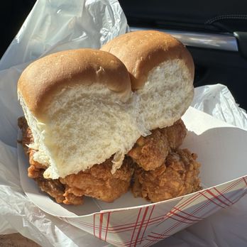 Jim Dandy Fried Chicken - Three piece chicken and rolls. - Southern Near Me - Los Angeles, California