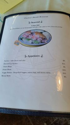 Menu photo 6 Charlene's Bayside  Restaurant Whycocomagh, NS