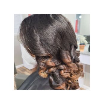 Salon 121 - Hair pressed, curls set. Scalp treatment, silk press. - Hair Stylists Near Me - Montclair, New Jersey Salon 121 - Hair pressed, curls set. Scalp treatment, silk press. - Hair Stylists Near Me - Montclair, New Jersey