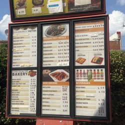 Golden Krust - Menu