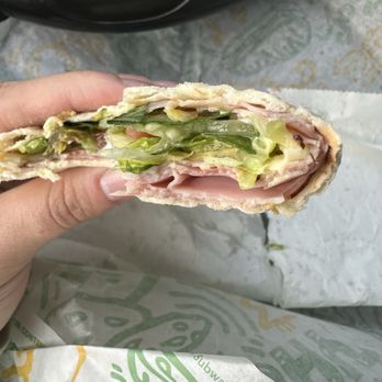 Subway - Footlong ham sandwich on FLATbread - Sandwiches Near Me - Discovery Bay, California