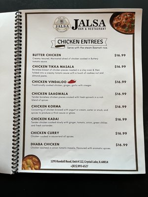 Menu photo 6 Jalsa Bar And Restaurant Crystal Lake, IL Menu photo 6 Jalsa Bar And Restaurant Crystal Lake, IL
