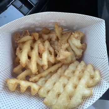 Chick-fil-A - Crunchy overcooked waffle fries! - Fast Food Near Me - Chula Vista, California Chick-fil-A - Crunchy overcooked waffle fries! - Fast Food Near Me - Chula Vista, California