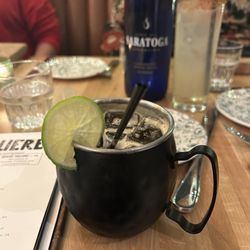 Ombra Salumeria & Bar - "Christmas in the Alps" signature cocktail.