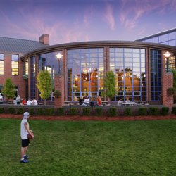 UMass Lowell - Campus Recreation Center - Outside of Campus Rec Center, official opening September 2002