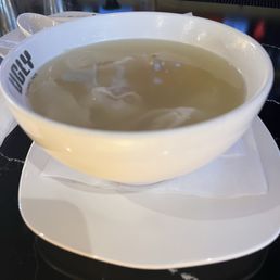 Pork and shrimp wonton soup