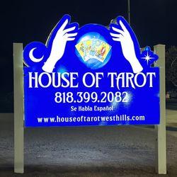 House of Tarot - Entrance banner