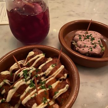 Estelle - Patatas bravas, chicken liver mousse, and sangria - Wine Bars Near Me - Saint Paul, Minnesota Estelle - Patatas bravas, chicken liver mousse, and sangria - Wine Bars Near Me - Saint Paul, Minnesota