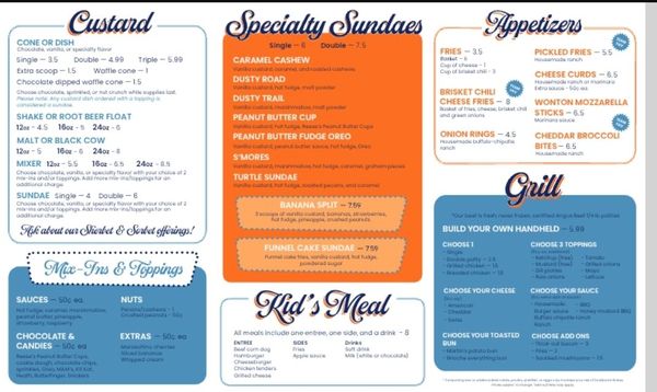 Menu photo 3 The Shoppe Custard & Grill West Bend, WI