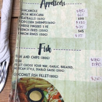 Las Famosas - Menu - Burgers Near Me - Bucerías, NAY