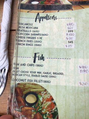 Menu photo 4 Las Famosas Bucerías, NAY