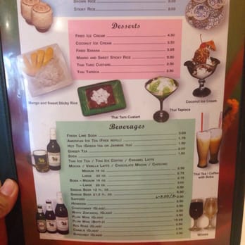 Thai Garden - Back of menu - Thai Near Me - Oceanside, California Thai Garden - Back of menu - Thai Near Me - Oceanside, California