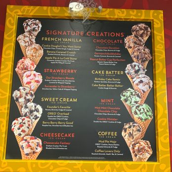 Cold Stone Creamery - Ice Cream & Frozen Yogurt Near Me - Fishkill, New York