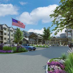 Rivertown Ridge by Red Stone Group - The beautiful front entrance to Rivertown Ridge