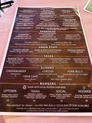 Menu photo 2 Yorktowne Social Hunt Valley, MD