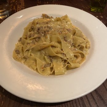 Toscano Restaurant - Pappardelle Bolognese Bianco - Italian Near Me - Boston, Massachusetts