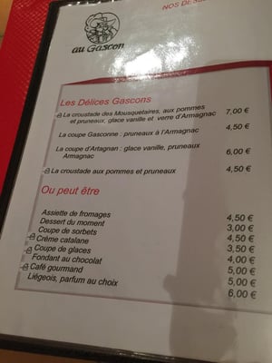 Menu photo 7 Au Gascon Toulouse, 31