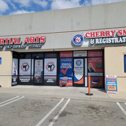 Cherry Smog & Registration - Found in a small shopping Plaza off of Foothill. Plenty of parking and quick service