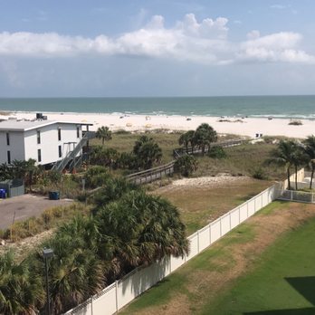 Sunset Vistas Beachfront Suites - Our view! - Hotels Near Me - Treasure Island, Florida