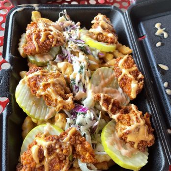 Dave's Hot Chicken - Top Loaded Fries - Chicken Shop Near Me - Houston, Texas Dave's Hot Chicken - Top Loaded Fries - Chicken Shop Near Me - Houston, Texas
