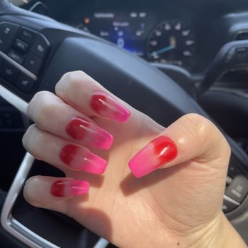 Luxury Nails & Spa Barton Creek Mall - This was what I got for 90$ - Nail Salons Near Me - Austin, Texas