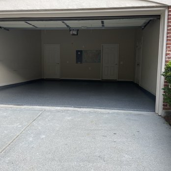 ATL Epoxy Design - New epoxy floor in garage - Flooring Near Me