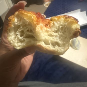 Little Caesars - The inside of 4 Cheese Crazy Puffs - Pizza Near Me - Jamestown, North Carolina Little Caesars - The inside of 4 Cheese Crazy Puffs - Pizza Near Me - Jamestown, North Carolina