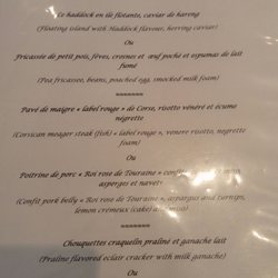 La Tourangelle - Menu à 23€ (10/06/2018)
