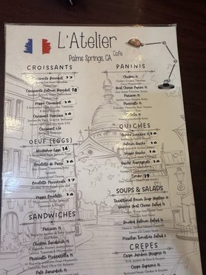Menu photo 1 L'Atelier Cafe Palm Springs, CA
