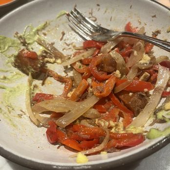 Lyle's - Peppers, onions, and potatoes were covered with a glaze of short rib but no substantial meat. - Breakfast & Brunch Near Me - Washington, DC, District of Columbia
