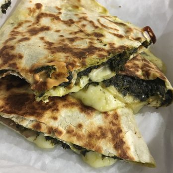 Burrito Palace and Grill - Mushroom and Spinach Quesadilla - Mexican Near Me - Ronkonkoma, New York Burrito Palace and Grill - Mushroom and Spinach Quesadilla - Mexican Near Me - Ronkonkoma, New York